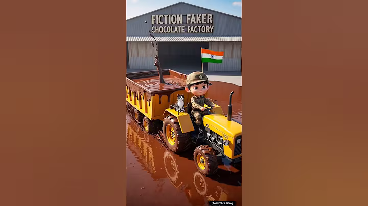 Indian Army Boy Builds Flying Chocolate Plane For Revenge! #ai #india #army #boy #baby #cartoon