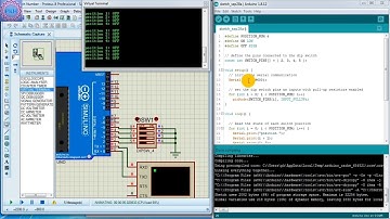 22.23.Finally DIP Switch on/off and Encoding number Arduino Uno Proteus Simulation Serials monitor