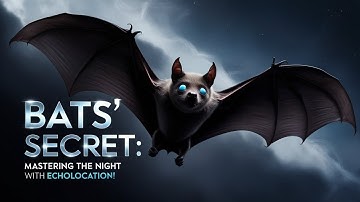 How Bats Use Echolocation to Navigate in the Dark | The Science Behind Bats Night Vision #BatsAtNigh
