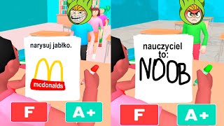 CHAMSKIE DZIECI W SZKOLE...