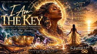 I AM THE KEY | 432Hz Manifestation Frequency ✨ Ethereal Rap • Conscious Hip Hop (AI Generated)