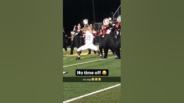 Thumbnail of He's on the football team and band 😂