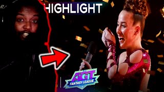 Video thumbnail of "Golden Buzzer: Sofie Dossi's JAW-DROPPING act wins over Heidi Klum! | AGT / DB Reaction"