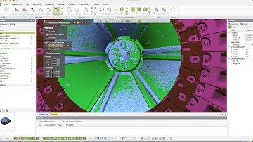 Geomagic Control X - Mill Inspection Scan to Scan Align