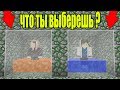 ЧТО ТЫ ВЫБЕРЕШЬ,ЧТОБЫ ВЫЖИТЬ? МАЙНКРАФТ ЛОВУШКИ И ТРОЛЛИНГ НУБ И ПРО!