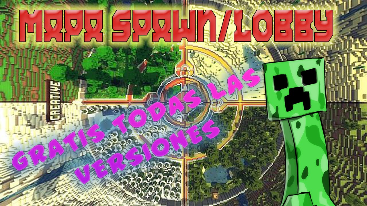 MAPA DE MINECRAFT // Spawn para server - YouTube