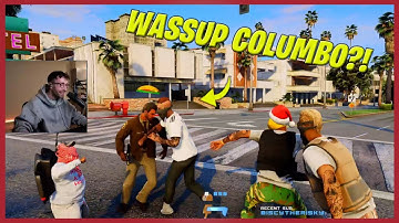 Curtis & Gulag Gang FIST FIGHT vs COPS | Nopixel GTA RP