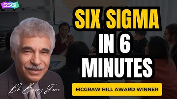 Six Sigma Explained in 6 Minutes | Lean Six Sigma Basics with an Award-Winning Expert