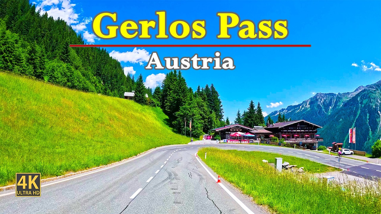 Gerlos Pass In Austria 🇦🇹 | Scenic Road Trip in Stunning 4K | POV Driving