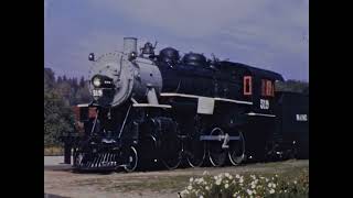 1960s 8mm Home Movie Film - SteamTown USA, Trains