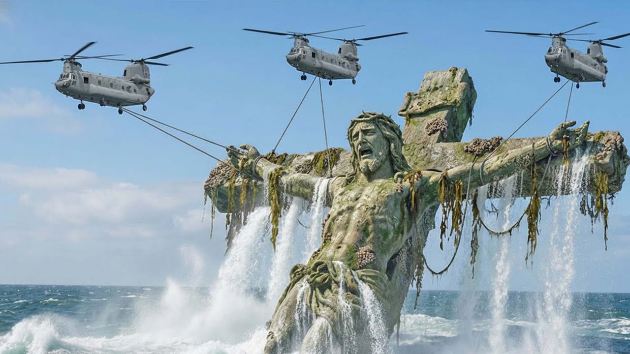 Unbelievable Restoration: 1001-Year-Old Sacred Crucified Christ Statue Recovered from Ocean Floor