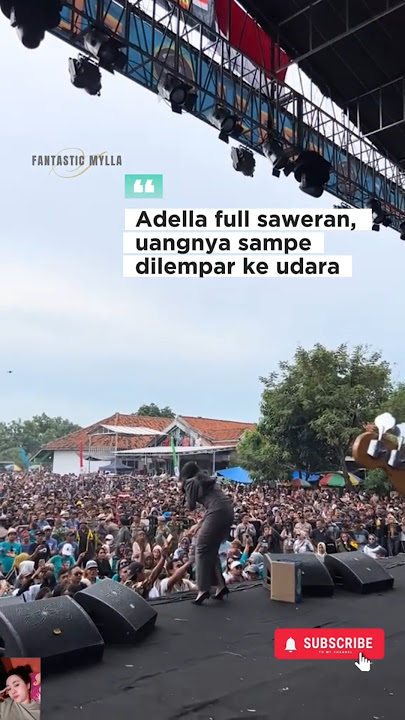 THE SECONDS WHEN THE SAWERAN IS THROWED INTO THE AIR #lusyanajelita #omadellaterbaru #dangdutkoplo