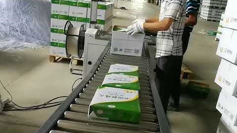 CHM A4 copy paper（4 pockets with 4 reels ）fully -automatic cutting and packaging production line