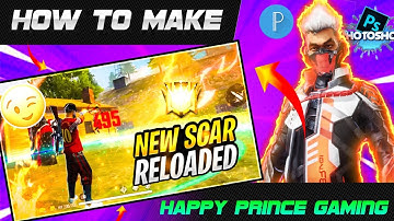 how to make thumbnail like happy prince gaming@HappyPrinceGaming/howtomake thumbnailforfreefire