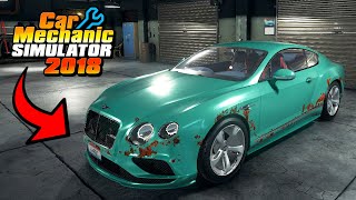 NAPRAWIAM DROGI SAMOCHÓD - BENTLEY - Car Mechanic Simulator 2018 "JANUSZ MECHANIKI" #08 [PL/HD] screenshot 1