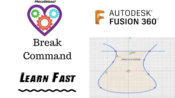 Break Tool Autodesk Fusion 360