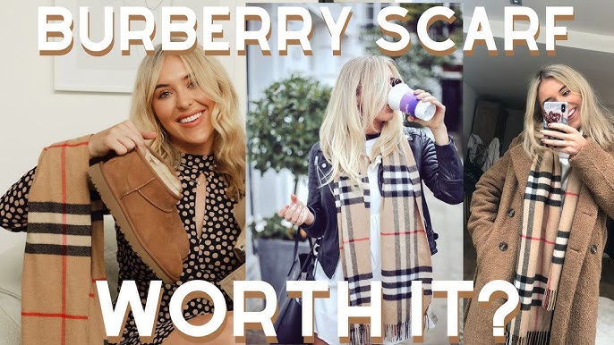 Itsnina_ox: My famous Burberry Scarf And How to Recognise a Real from Fake.