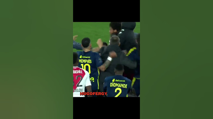 AS MONACO VS OL FIGHT 😈🔥💀