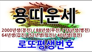 용띠2021운세/용띠로또운세/2000년생운세/용띠사주/88년생평생사주/76년생운세/64년생평생사주/52년생/…