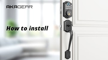How to install the AkaGear DS10 Door Handle Set