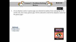 SAT Math - Scholarly Unicorn - Lesson 3, Question 1