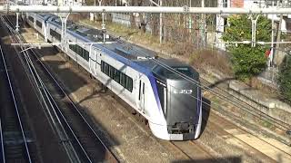 2023年３月４日（土）今日の特急「あずさ３号・富士回遊３号」5003M E353系（S115+S205編成） 松本・河口湖行