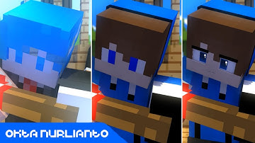 #20 Intro Template Mine-Imator | Original VS Remake | Okta Nurlianto Channel