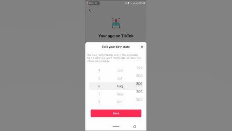 How to change date of birth on tiktok (2025)| #nomoreglitches #youtubeshorts