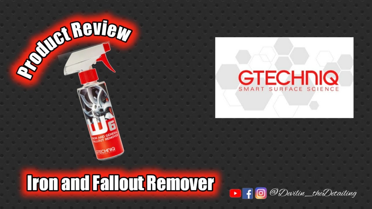 Gtechniq W6 Iron and General Fallout Remover 500ml - Stateside