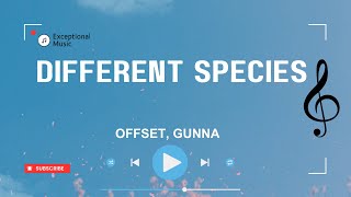 Offset Gunna  Different Species s