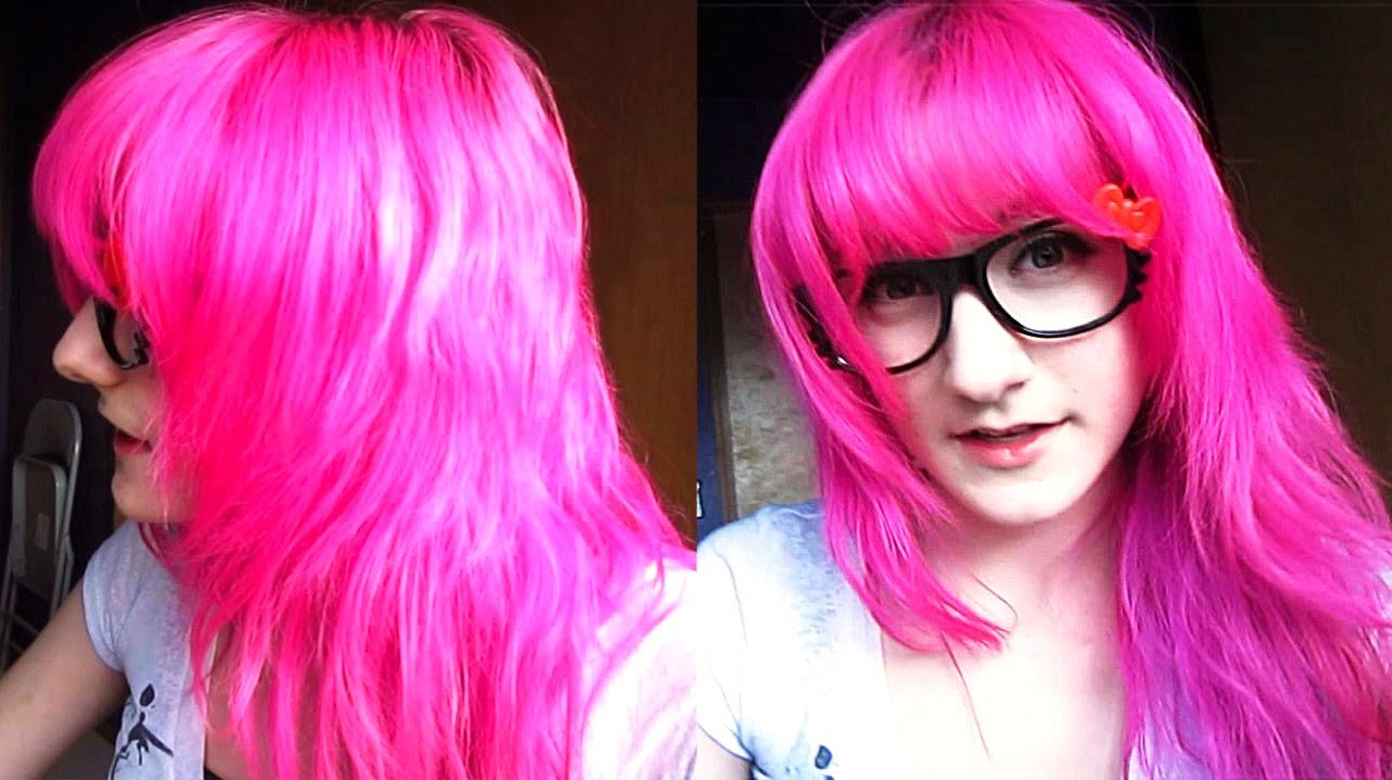 Hair Update Hot Pink Magentaness