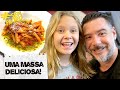 PENNE A BOLONHESA: PAI E FILHO NA COZINHA! | Adriane Galisteu