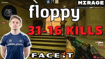 CSGO POV Complexity floppy (31-16) Mirage 𝙒𝙞𝙣 (16-14) / Faceit 04.01.2023