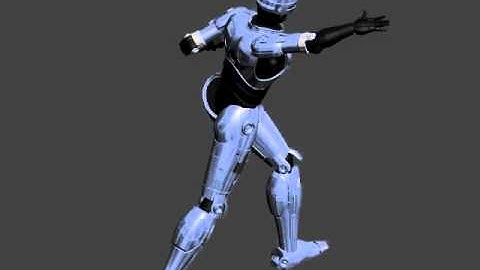 Kinect motion capture test