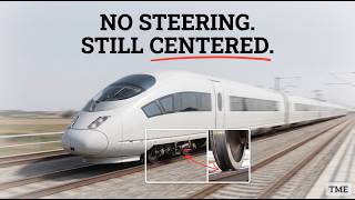 Why 200MPH Trains Don't Need Steering — And What Actually Keeps Them On Track