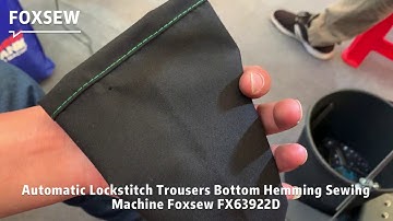 Automatic Lockstitch Trousers Bottom Hemming Machine
