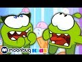 Om Nom Stories - Ice Cream Rain | Cut The Rope | Funny Cartoons | Kids Videos