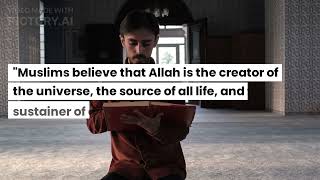 The Supreme Being in Islam""Unveiling Allah: Exploring the Concept of God in Islam""Allah