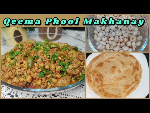 Qeema Phool Makhanay | Perfect Qeema With Paratha For Sehri Recipe by Rabia's Cuisine
