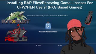 Installing RAP Files/Renewing Game Licenses For PS3 CFW/HEN Users! (PKG Based Games) screenshot 2