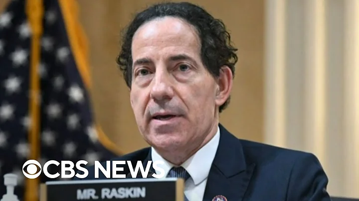 Rep. Jamie Raskin hopes to be top Democrat on Hous...