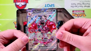 EP-98: Charizard ex Tin Opening! #pokemon #pokemoncards #pokemontcg #giveaway #boosterpack