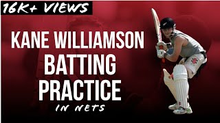 Kane Williamson Batting Practice | In the Nets | CRICKET PORT |