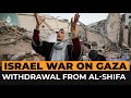 Israel leaves alshifa hospital in ruins and littered with human remains  al jazeera newsfeed