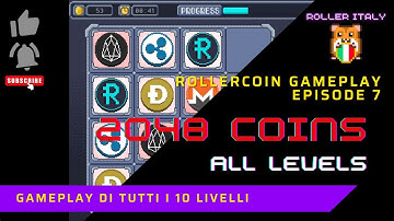 ROLLERCOIN Gameplay Episode 7 - 2048 COINS [All 10 Levels]