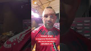 TRENER JENEL O TRUDNEJ WYGRANEJ NIEDŹWIEDZIA Z POLSKIM WIKINGIEM! GROMDA 24