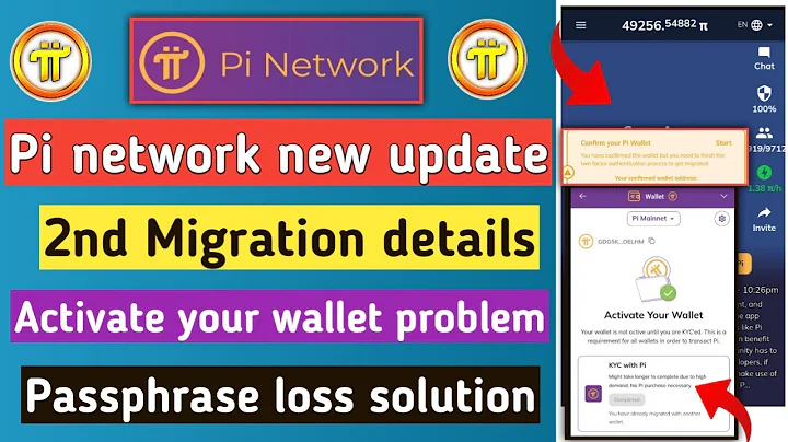 pi network new update | pi 2nd migration | pi activate your wallet problem | pi wallet passphrase