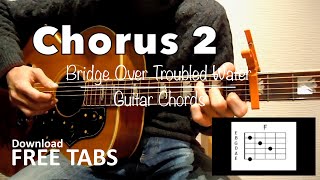 Bridge Over Troubled Water - Guitar Chords / Takashi Terada chords