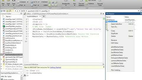 save workspace in Matlab