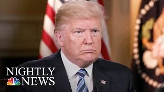 President Donald Trump On His Firing Of James Comey (Extended Exclusive) | NBC Nightly News